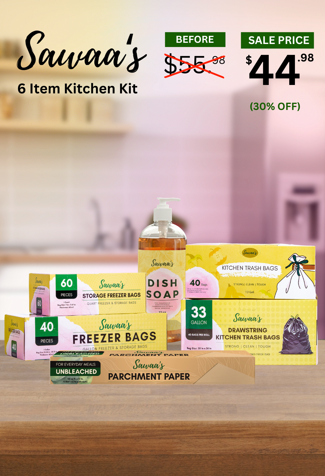 Kitchen Kit (6 Item bundle)