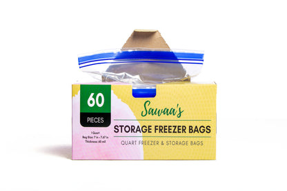 Quart Freezer Storage Bags
